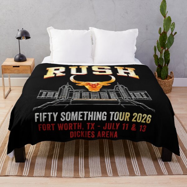 Item preview, RUSH Fifty Something Tour 2026 Fort Worth Texas designed and sold by BraylenDrado.