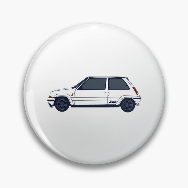 Artikelvorschau, Youngtimer Legende Francaise Classic White French Hatchback Art entworfen und verkauft von Nostalgieauto.