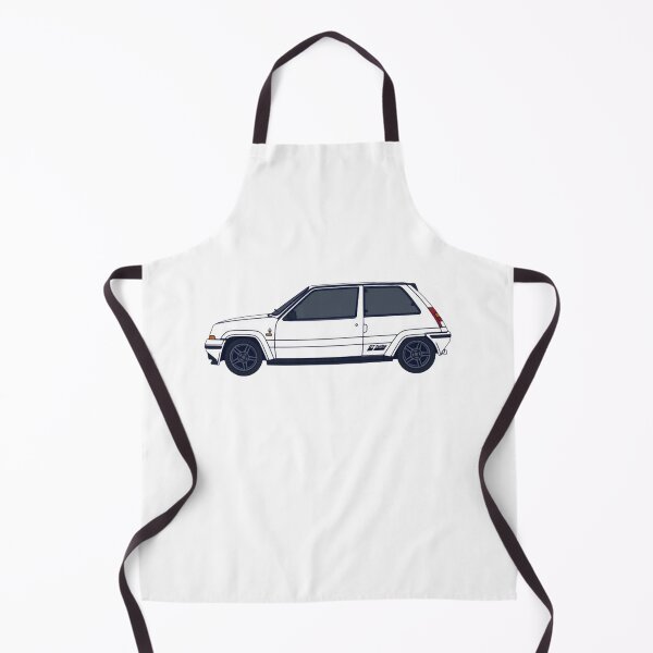 Item preview, Youngtimer Legend Francaise Classic White French Hatchback Art designed and sold by Nostalgieauto.