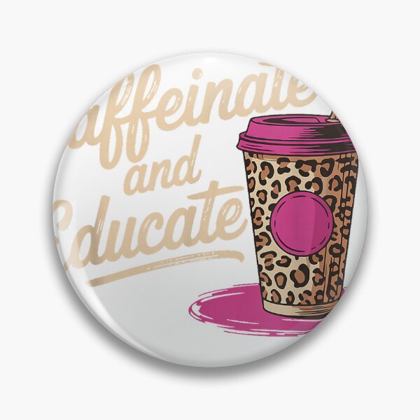 Item preview, Caffeinate And Educate T-Shirt designed and sold by Djtahar15.
