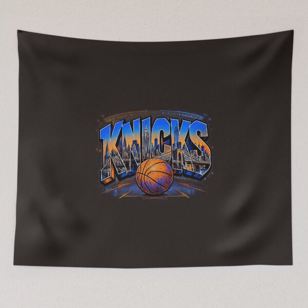 Item preview, New York City Skyline Knicks Basketball Court Urban Graphic designed and sold by DYALEEZ-XCR.