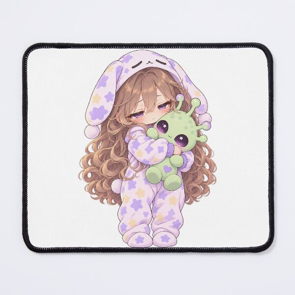 Item preview, Sleepy Girl's Bedtime With Alien Buddy designed and sold by nikkolaus.