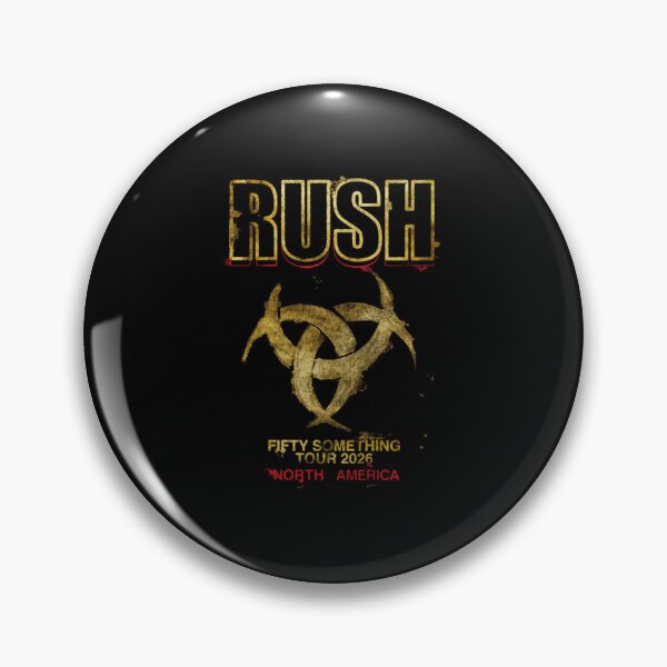 Item preview, RUSH Fifty Something Tour 2026 Stage Logo designed and sold by BraylenDrado.