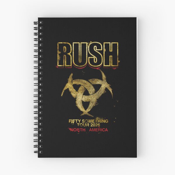 Item preview, RUSH Fifty Something Tour 2026 Stage Logo designed and sold by BraylenDrado.