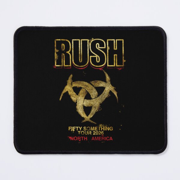 Item preview, RUSH Fifty Something Tour 2026 Stage Logo designed and sold by BraylenDrado.