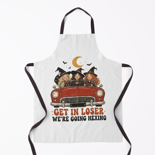 Item preview, Get In Loser We're Going Hexing Witch Car Halloween Friends designed and sold by Yellowriversss.