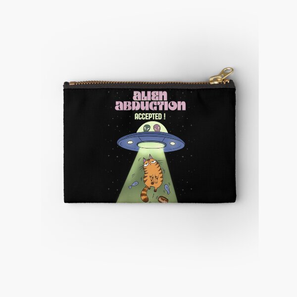 Item preview, Alien Abduction Accepted Funny Cat designed and sold by HouseOfAurea.