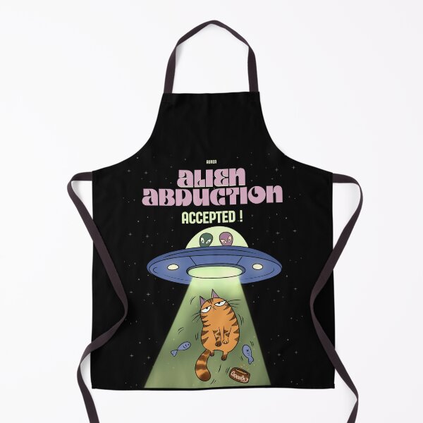 Item preview, Alien Abduction Accepted Funny Cat designed and sold by HouseOfAurea.