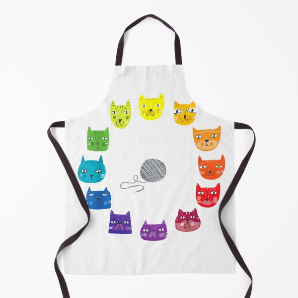 Item preview, Cat Themed Artist Color Wheel Educational Art Teacher Men Women Kids T-Shirt designed and sold by KTY-NUSS.