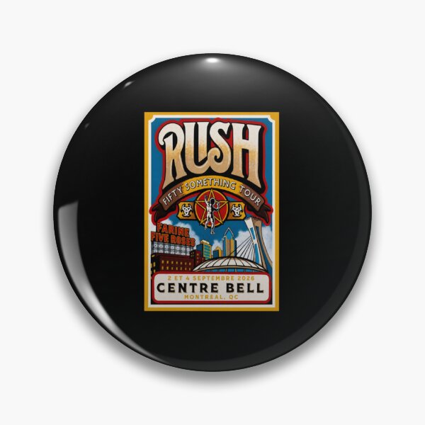 Item preview, Rush Montreal QC Canada 2026 designed and sold by BraylenDrado.