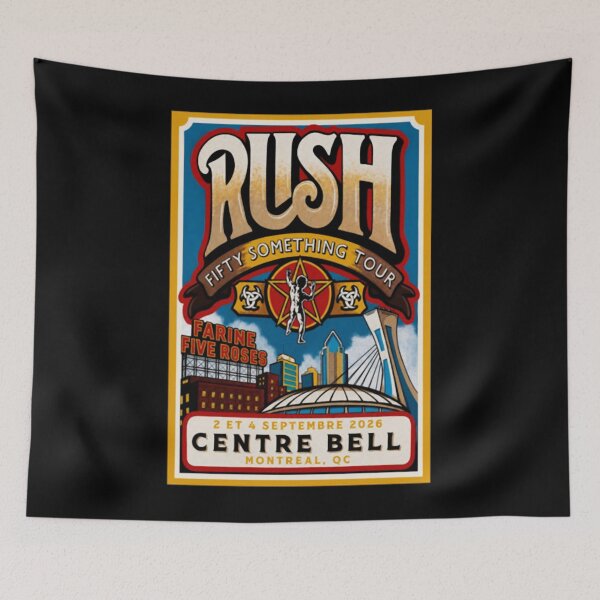 Item preview, Rush Montreal QC Canada 2026 designed and sold by BraylenDrado.
