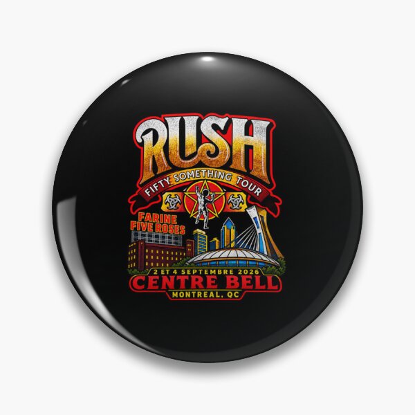 Item preview, Rush Montreal QC Canada 2026 designed and sold by BraylenDrado.