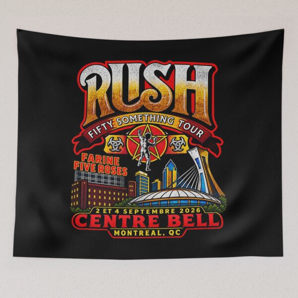 Item preview, Rush Montreal QC Canada 2026 designed and sold by BraylenDrado.