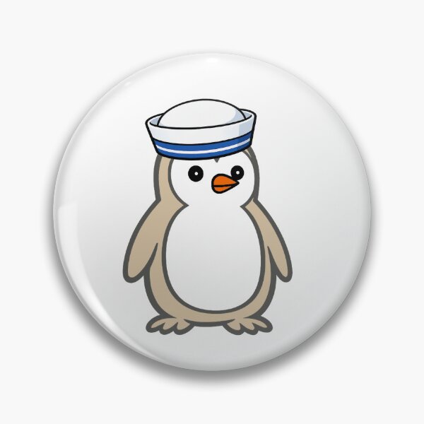 Item preview, Pippo Penguin Sailor - Cute cartoon penguin with sailor hat designed and sold by Pippo-Penguin.