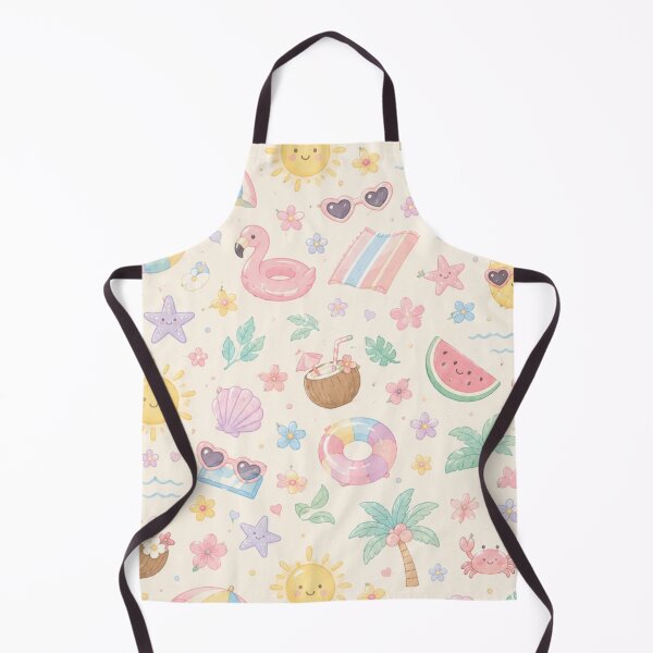 Item preview, Cute Summer Beach Vacation Pastel Pattern designed and sold by Skyrocketz.