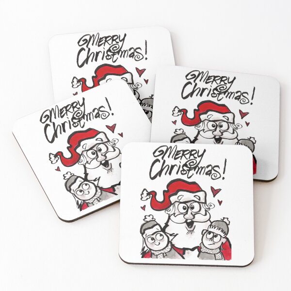 Item preview, Santa and the kids! designed and sold by Grasdal.