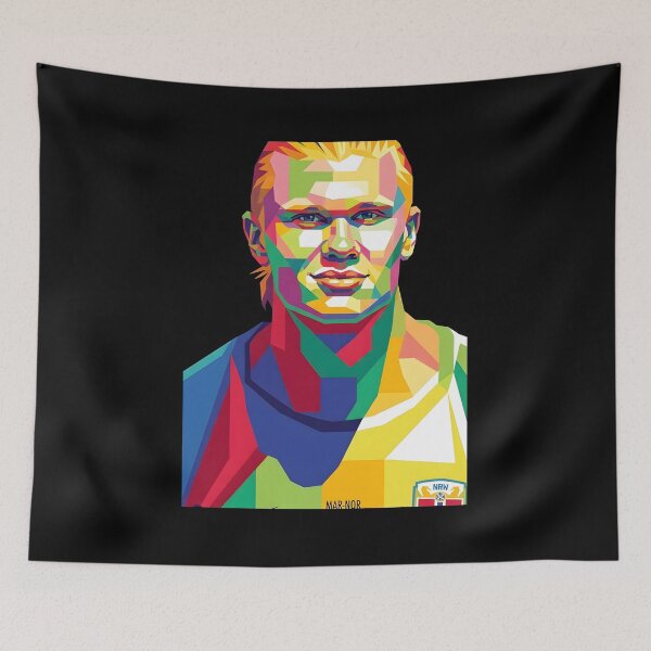 Item preview, Erling Haaland Pop Art designed and sold by zaidanfr66.