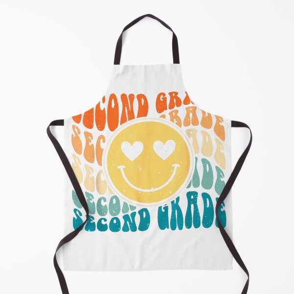 Item preview, Boho Vintage Retro Groovy Smile 2nd Second Grade Teacher T-Shirt designed and sold by Dreamers333.