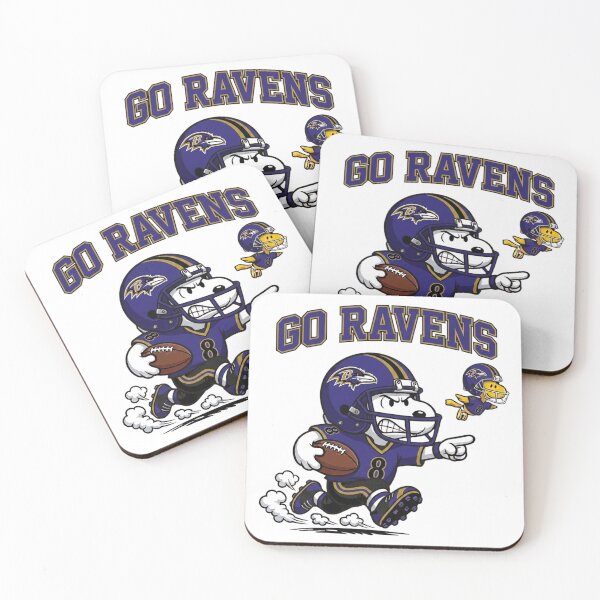 Item preview, Snoopy Go Baltimore Football Fan Art designed and sold by CaneufeyCip.