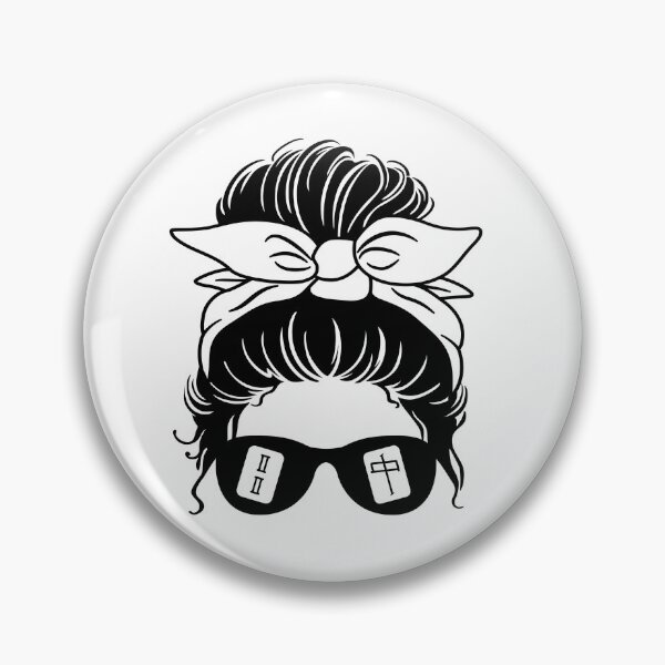 Artikelvorschau, Lustiges Mahjong-Mädchen mit Fliesen-Sonnenbrille entworfen und verkauft von designclub.