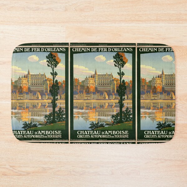 Artikelvorschau, Vintage 1922 Reiseposter | Chemin de Fer d'Orléans | Château d'Amboise | Touraine-Region Art-Deco-Druck | Constant Duval Art entworfen und verkauft von artofuniverse.