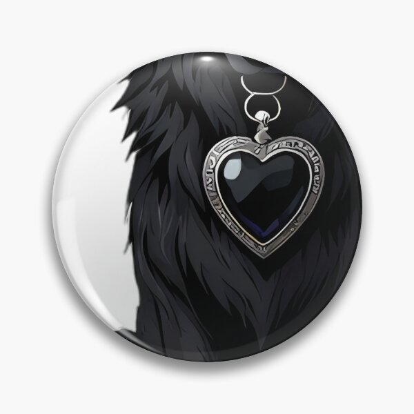 Item preview, Gothic Shadow Wolf Mourning Locket designed and sold by IllumeInk.
