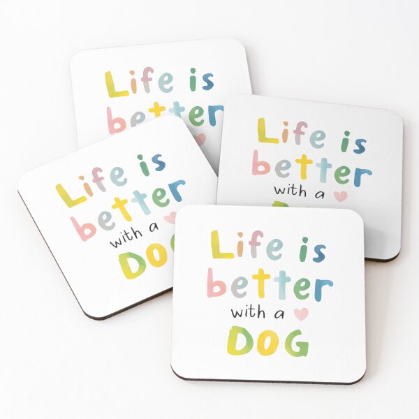Item preview, Life is better with a dog  designed and sold by netz28.