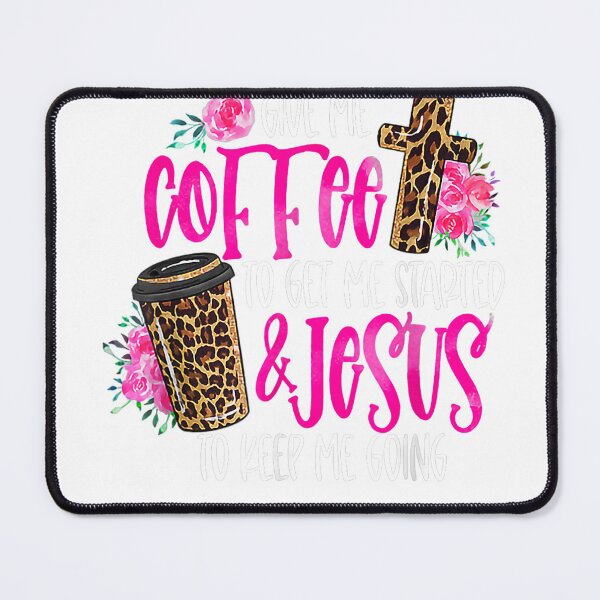 Item preview, Coffee and Jesus Women's Misses Unisex Plus Size Teacher T-Shirt designed and sold by Magoya Store ⭐⭐⭐⭐⭐.