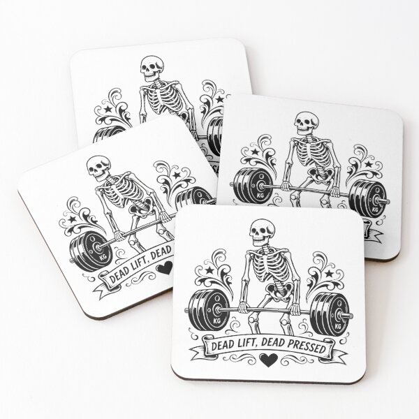 Item preview, Skeleton Deadlift Dead Lift Dead Pressed designed and sold by Linework Studio.