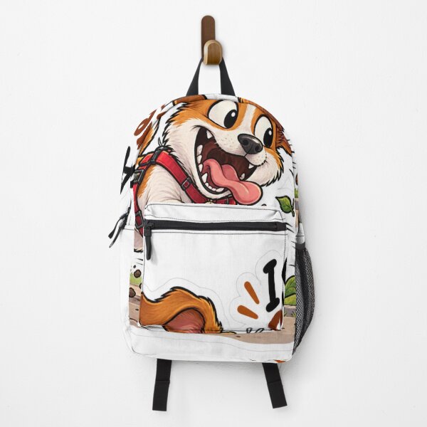 Item preview, I Saw A Squirrel Funny Dog Chase Humor designed and sold by Genzfirevibes.