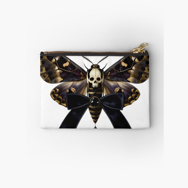 Item preview, Gothic Deaths Head Hawkmoth Mourning Ribbon designed and sold by IllumeInk.