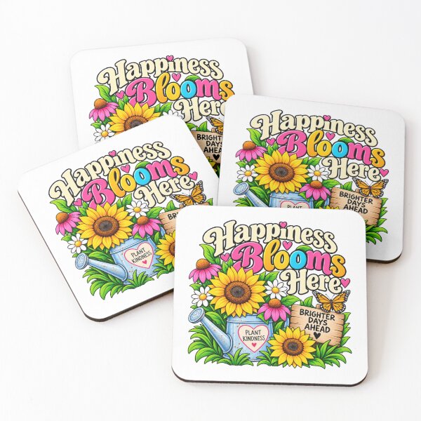 Item preview, Happiness Blooms Here designed and sold by Myra365Art.