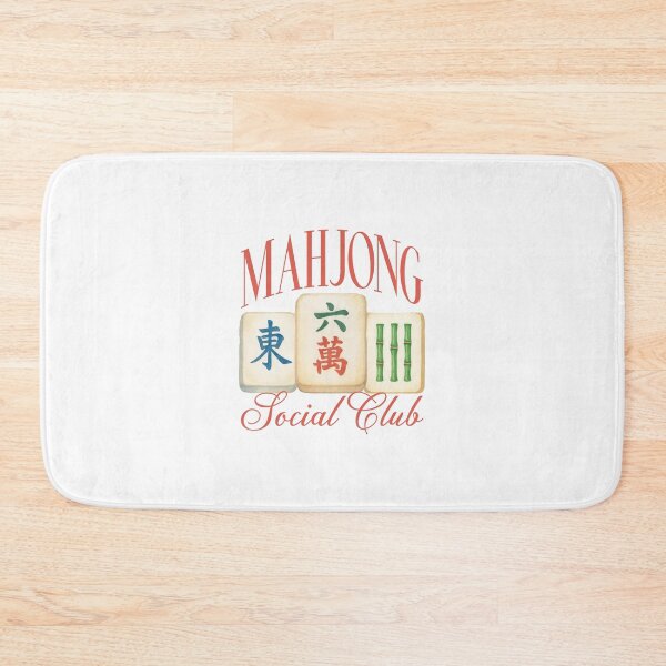 Item preview, Mahjong Social Club Vintage Tile Game designed and sold by designclub.