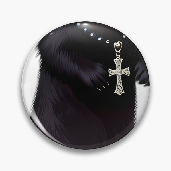 Item preview, Gothic Black Ferret Mourning Jet Beads designed and sold by IllumeInk.