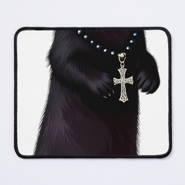 Item preview, Gothic Black Ferret Mourning Jet Beads designed and sold by IllumeInk.