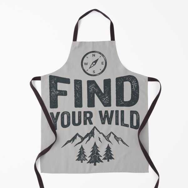 Item preview, Find Your Wild – Vintage Compass Mountain Adventure Design designed and sold by RajDeals.