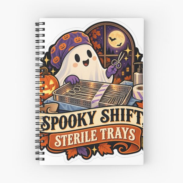 Item preview, Spooky Shift, Sterile Trays Sterile Processing designed and sold by supertae.
