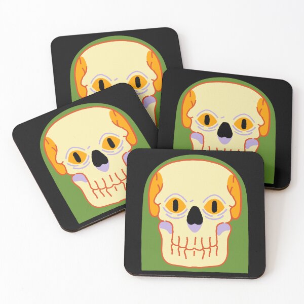 Item preview, Retro Skull Eyeballs Vintage Spooky Halloween Monster Graphic designed and sold by FestivityFinds.