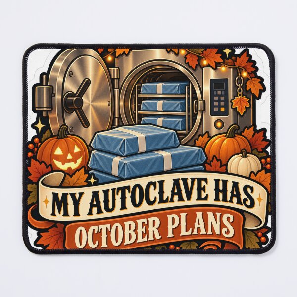 Item preview, My Autoclave Has October Plans designed and sold by supertae.