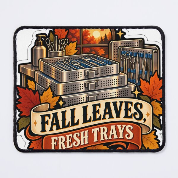 Item preview, Fall Leaves, Fresh Trays Sterile Processing designed and sold by supertae.