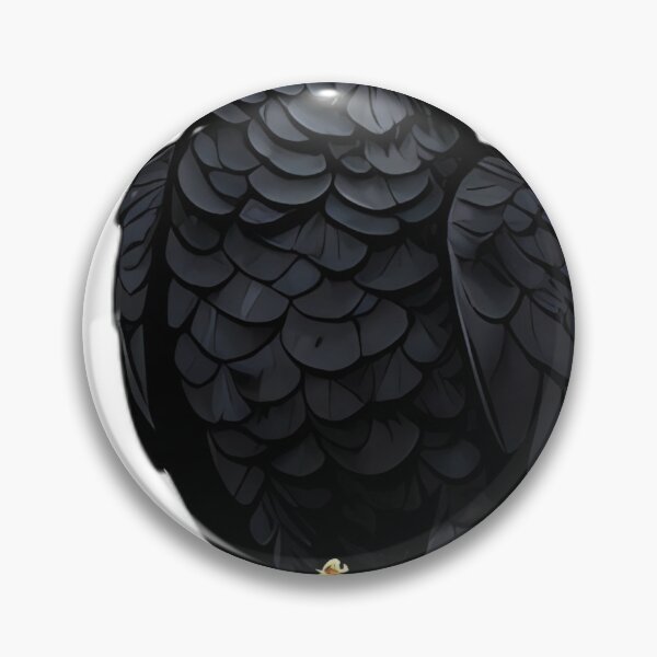 Item preview, Gothic Black Palm Cockatoo Jet Crown designed and sold by IllumeInk.