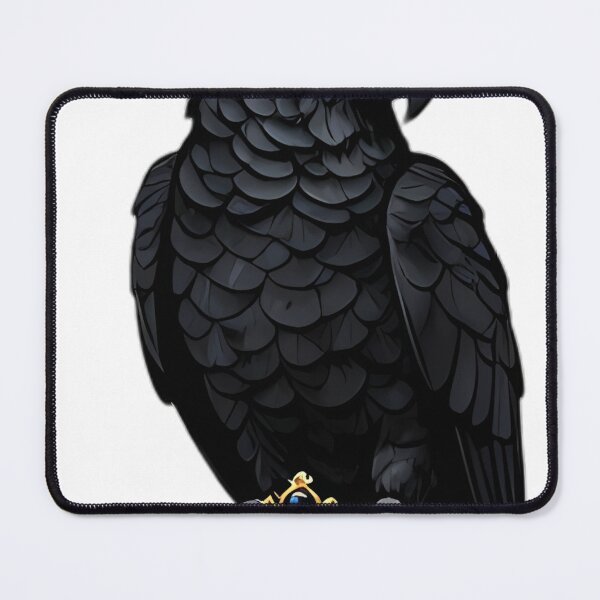 Item preview, Gothic Black Palm Cockatoo Jet Crown designed and sold by IllumeInk.