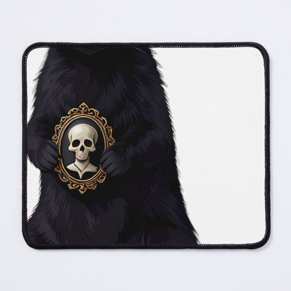 Item preview, Gothic Black Mink Mourning Cameo designed and sold by IllumeInk.