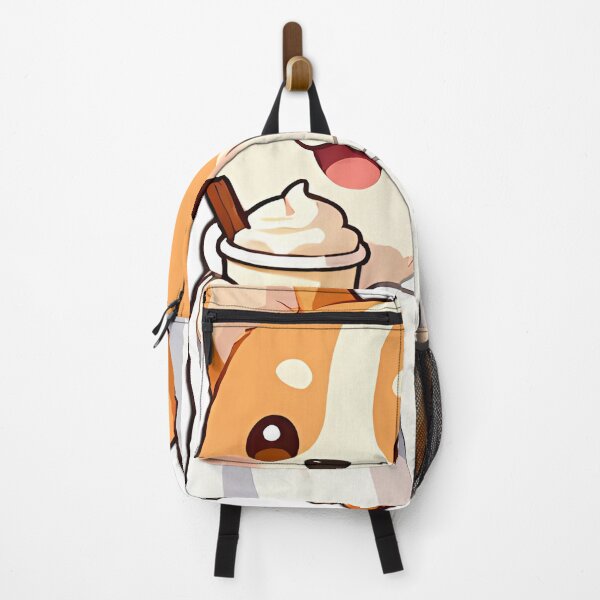Item preview, Cute Corgi Puppy Ghost with Pumpkin Spice Latte designed and sold by pumsquare.