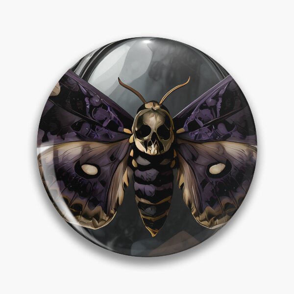 Artikelvorschau, Gothic Deaths Hawkmoth Mourning Mirror entworfen und verkauft von IllumeInk.