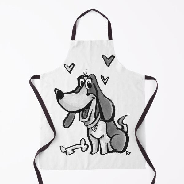 Item preview, Basset Hound Cartoon designed and sold by Grasdal.