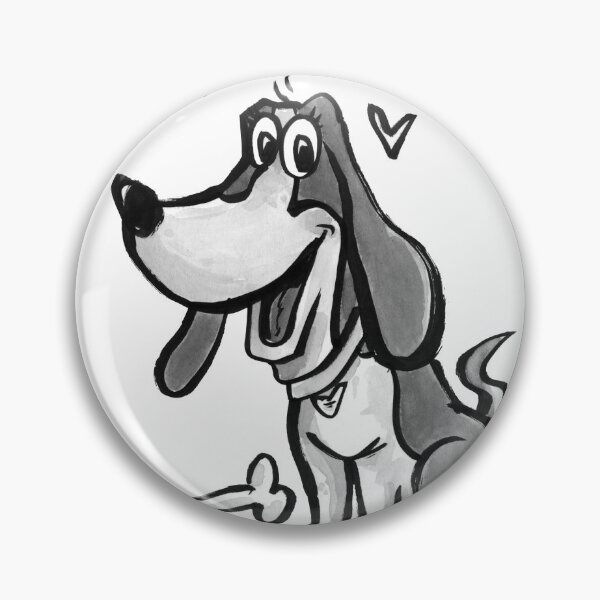 Item preview, Basset Hound Cartoon designed and sold by Grasdal.
