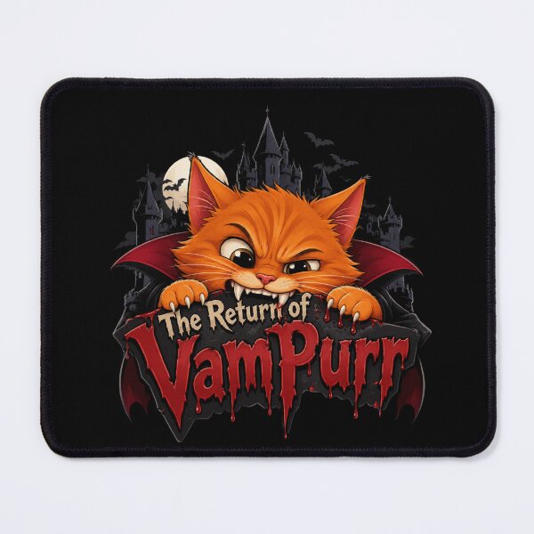 Item preview, The Return Of Vampurr Funny Cat designed and sold by TheEndDesign.