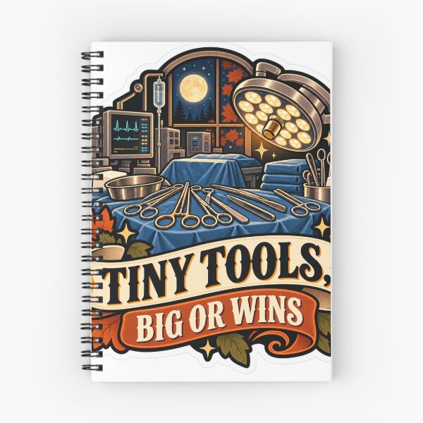 Item preview, Tiny Tools, Big OR Wins Surgical Tech designed and sold by supertae.