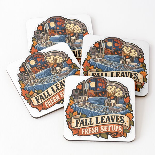 Item preview, Fall Leaves, Fresh Setups Surgical Tech designed and sold by supertae.